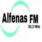 Logo da emissora Rádio Alfenas FM