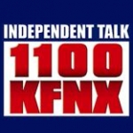 Logo da emissora KFNX 1100 AM