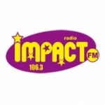 Logo da emissora Impact 106.3 FM