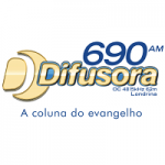 Logo da emissora Rádio Difusora 690 AM