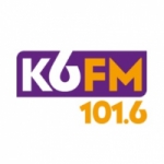 Logo da emissora K6 101.6 FM