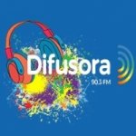 Logo da emissora Rádio Difusora 90.3 FM