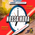 Logo da emissora Nossa Hora Web Rádio