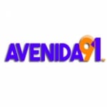 Logo da emissora Rádio Avenida 91.7 FM