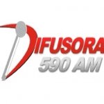 Logo da emissora Rádio Difusora 590 AM