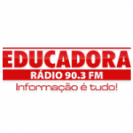 Logo da emissora Rádio Educadora 90.3 FM