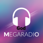 Logo da emissora Mega Rádio God