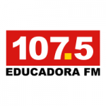 Logo da emissora Rádio Educadora 107.5 FM