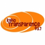 Logo da emissora Transparence 93.7 FM