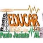 Logo da emissora Rádio Educar 104.9 FM