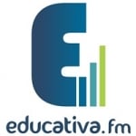 Logo da emissora Rádio Educativa 107.7 FM