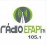 Logo da emissora Rádio Efapi 105.1 FM