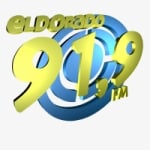 Logo da emissora Rádio Eldorado 91.9 FM