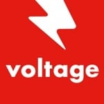 Logo da emissora Voltage 96.9 FM