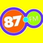 Logo da emissora 87 FM