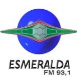 Logo da emissora Rádio Esmeralda 93.1 FM