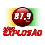 Logo da emissora Rádio Explosão 87.9 FM