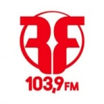 Logo da emissora Rádio Feliz de Pádua 103.9 FM