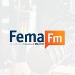 Logo da emissora Rádio Fema 106.3 FM