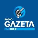 Logo da emissora Rádio Gazeta 107.9 FM