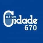 Logo da emissora Rádio Cidade 670 AM