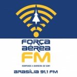 Logo da emissora Rádio Força Aérea 91.1 FM