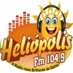 Logo da emissora Rádio Heliópolis 104.9 FM