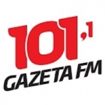 Logo da emissora Rádio Gazeta 101.1 FM