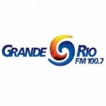 Logo da emissora Rádio Grande Rio 100.7 FM