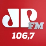 Logo da emissora Rádio Jovempan 106.7 FM