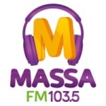 Logo da emissora Rádio Massa 103.5 FM