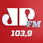 Logo da emissora Rádio Jovempan 103.9 FM