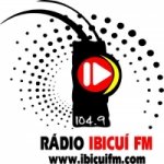 Logo da emissora Rádio Ibicuí 104.9 FM