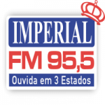 Logo da emissora Rádio Imperial 95.5 FM