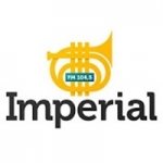 Logo da emissora Rádio Imperial 104.5 FM