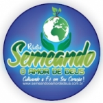 Logo da emissora Rádio Semeando o Amor de Deus