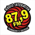 Logo da emissora Rádio Interativa 87.9 FM