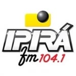 Logo da emissora Rádio Ipirá 104.1 FM