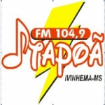 Logo da emissora Rádio Itapoã 104.9 FM