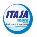 Logo da emissora Rádio Itajá 105.9 FM