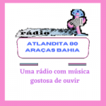 Logo da emissora Rádio Atlandita 80