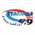 Logo da emissora Rádio Itaúnas 87.9 FM