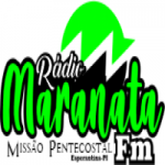 Logo da emissora Rádio Maranata