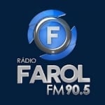 Logo da emissora Rádio Farol 90.5 FM