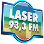 Logo da emissora Rádio Laser 93.3 FM