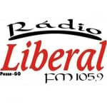 Logo da emissora Rádio Liberal 105.9 FM