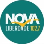 Logo da emissora Rádio Nova Liberdade 102.7 FM