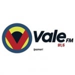 Logo da emissora Rádio Vale 91.5 FM