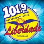 Logo da emissora Rádio Liberdade 101 FM