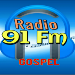 Logo da emissora Rádio FM 91 Gospel